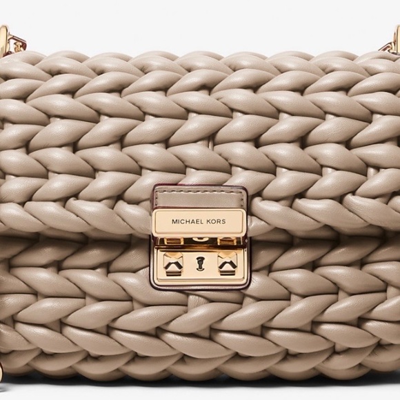 MICHAEL KORS Tribeca Large Hand-Braided Shoulder Bag - Picture 6 of 7